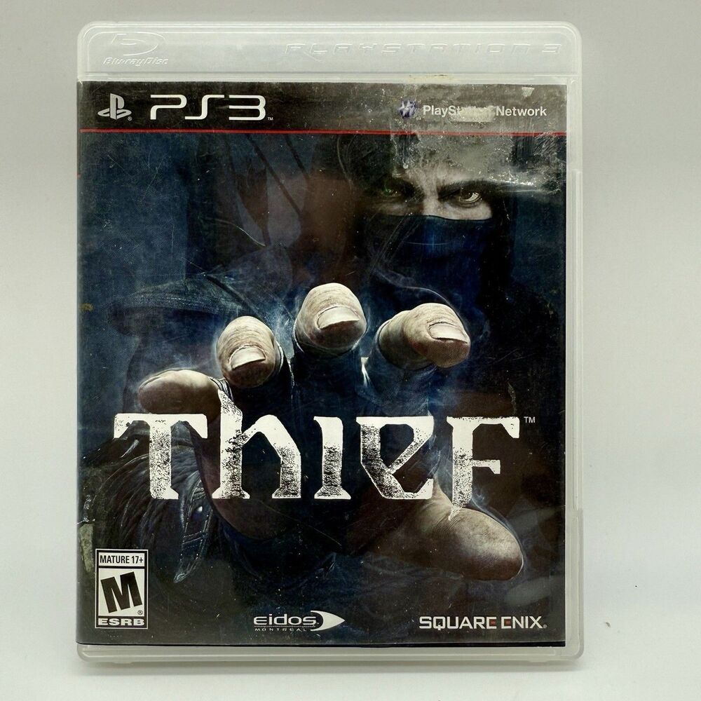 Thief (Sony PlayStation 3, PS3,2014) Game‎ Case And Insert No Manual Tested